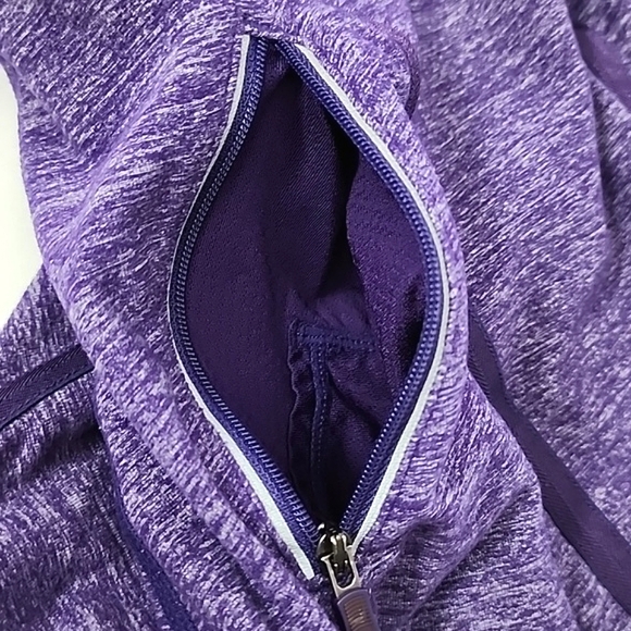 Lululemon Run Inspire Pullover 1/2 Zip Heather Lolo Purple Long Sleeve Size 6 - Picture 8 of 14